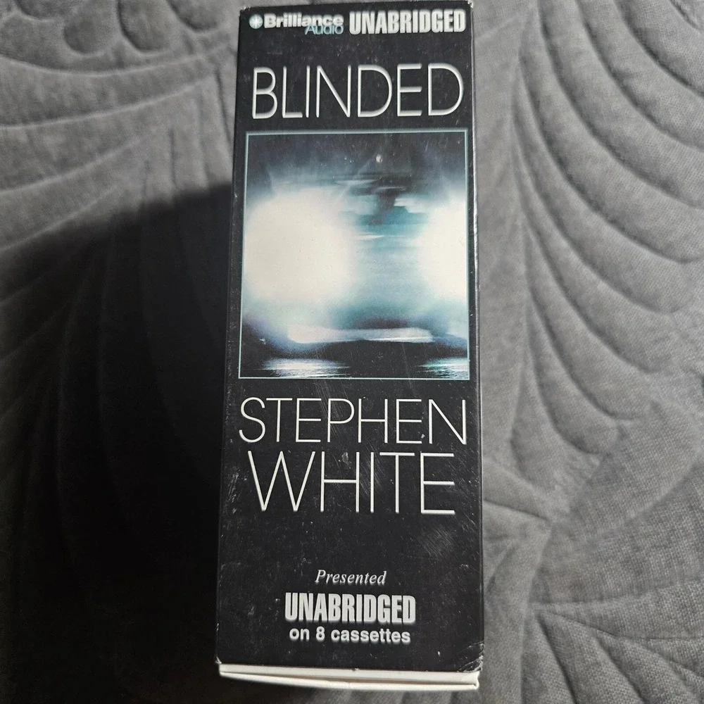 Blinded by Stephen White Unabridged Audio‎ Cassette Book